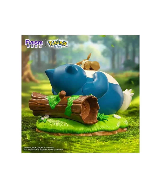 Funism Pokemon - Snorlax & Eevee  Prime Figure
