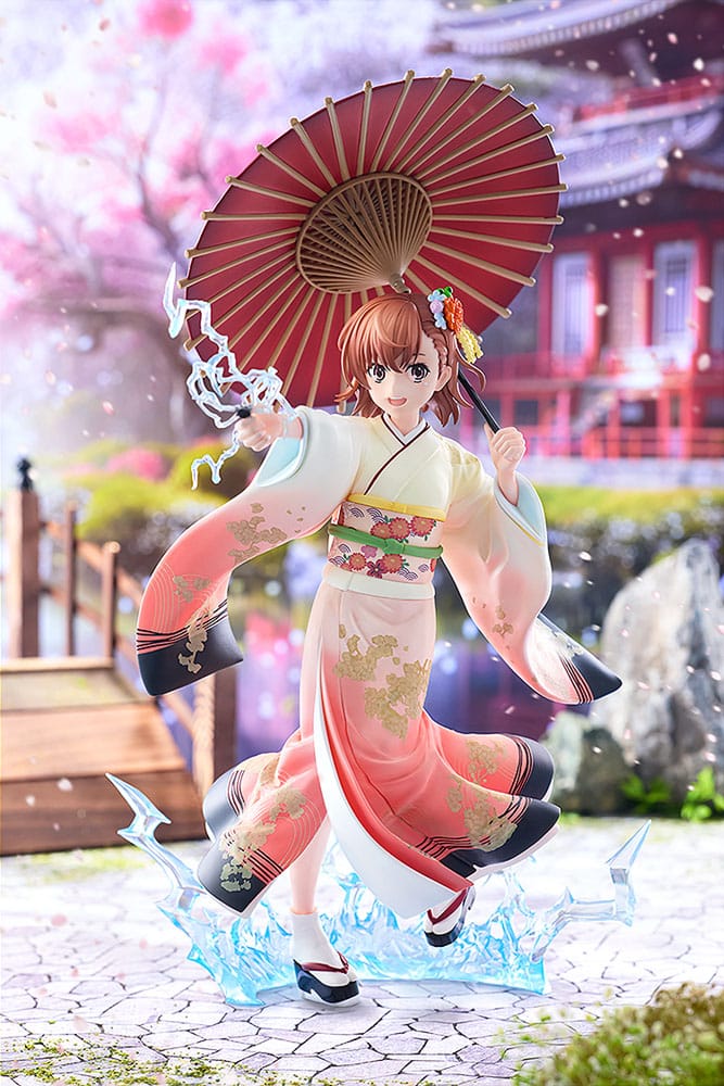1/7 A Certain Scientific Railgun T: Mikoto Misaka Furisode Kimono ver.