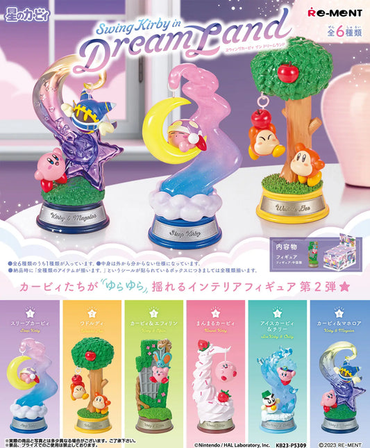 Re- Ment Kirby: Swing Kirby in Dream Land: 1Box (6pcs)