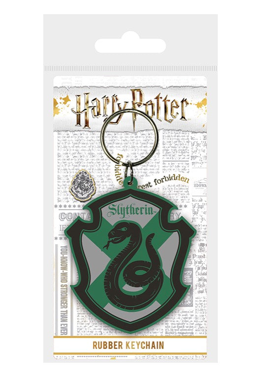 Harry Potter Slytherin Rubber Keychain