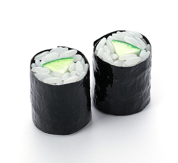 Modèle en plastique pour sushi 1/1 : Kappa Maki (rouleau de sushi au concombre)