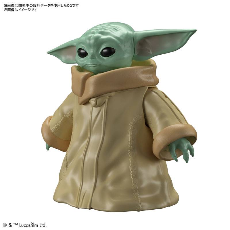 Star Wars Plastic Model: The Mandalorian - Grogu 1/4 [Bandai Spirits]