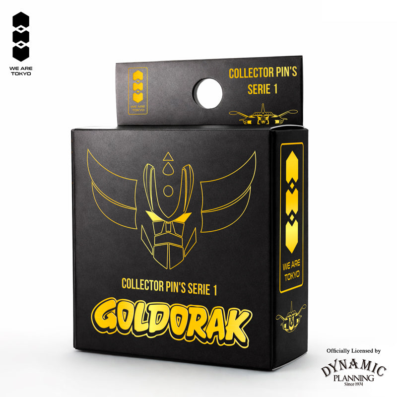 Goldorak Mystery Box Pins Set A 5cm Asst 6pcs