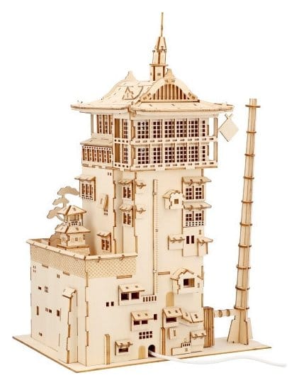 Spirited Away Wooden Craft Kit Kigumi Aburaya