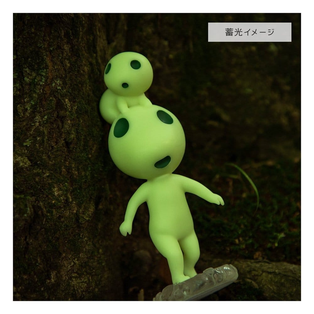 Princess Mononoke Statue Small and Big Kodama