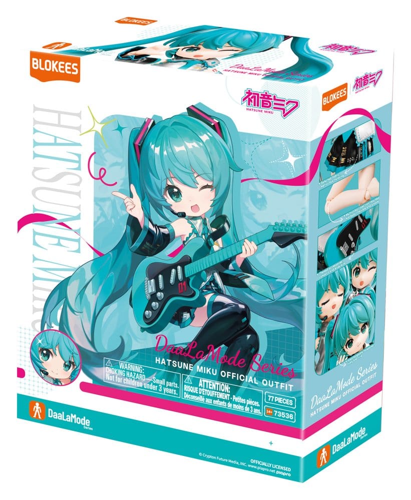 Hatsune Miku DaaLaMode  Blokees Plastic Model Kit Hatsune Miku