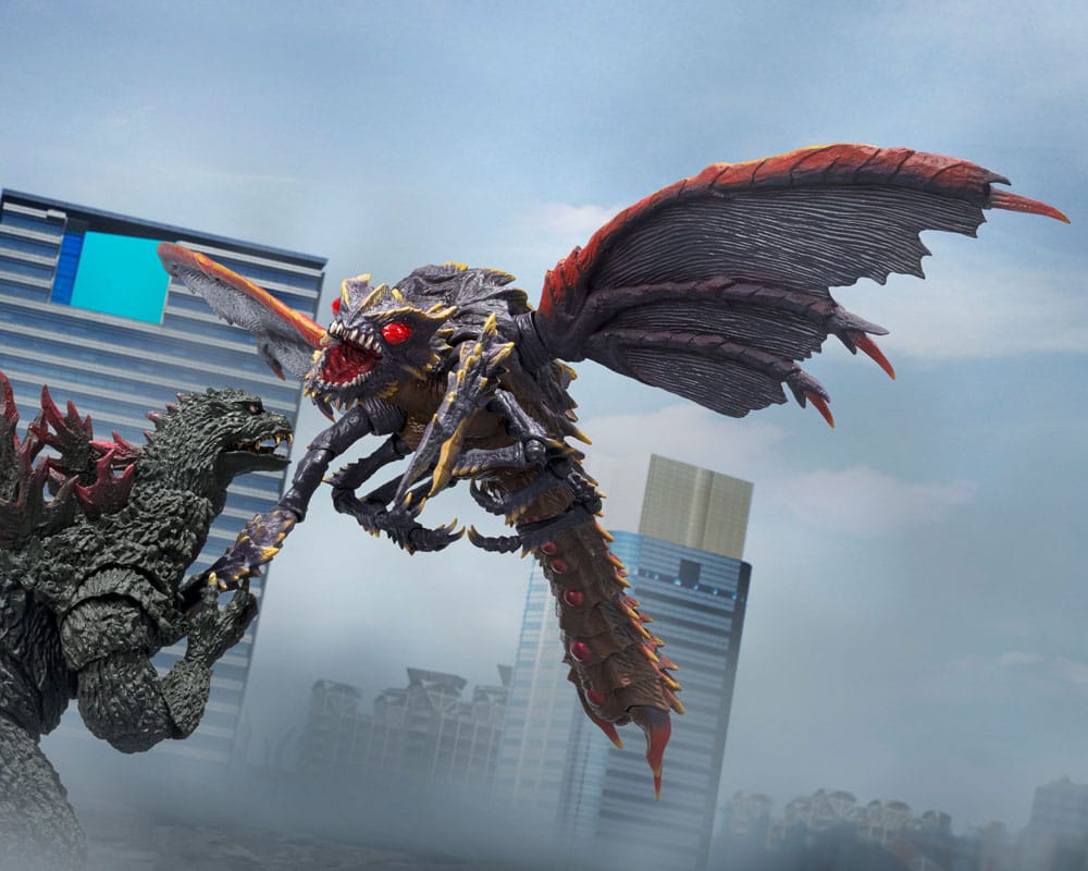 S.H. Monster Arts Megaguirus Evolution Set 21 cm