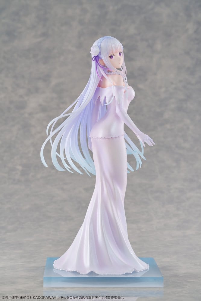 Re:ZERO -Starting Life in Another World- PVC Figure 1/7 Emilia Wedding dress Ver. 24 cm