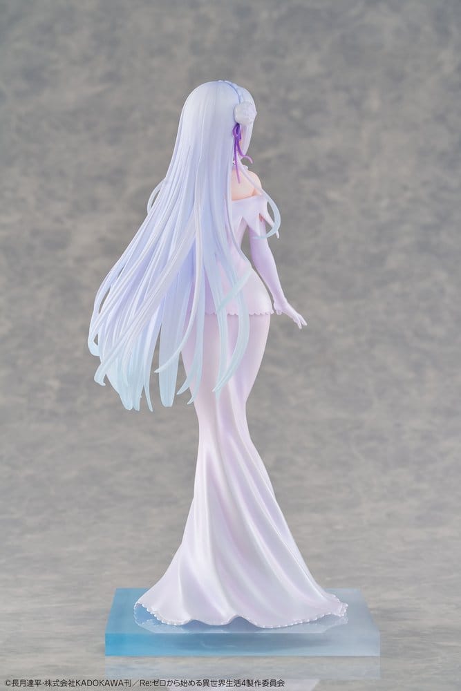 Re:ZERO -Starting Life in Another World- PVC Figure 1/7 Emilia Wedding dress Ver. 24 cm
