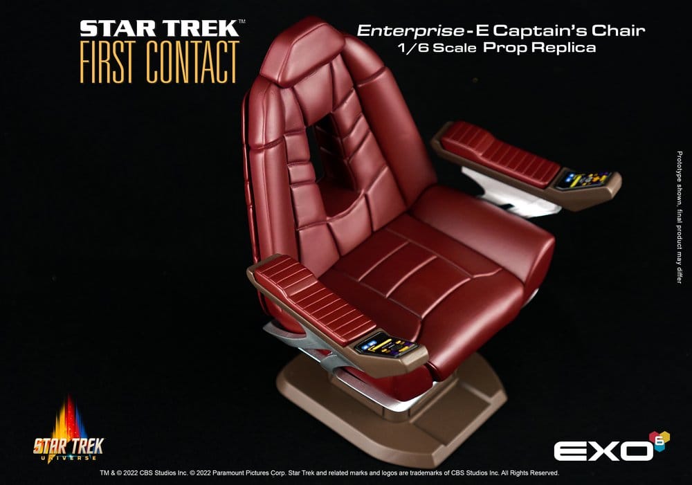 Star Trek: First Contact Replica 1/6 Captain's Chair 15 cm