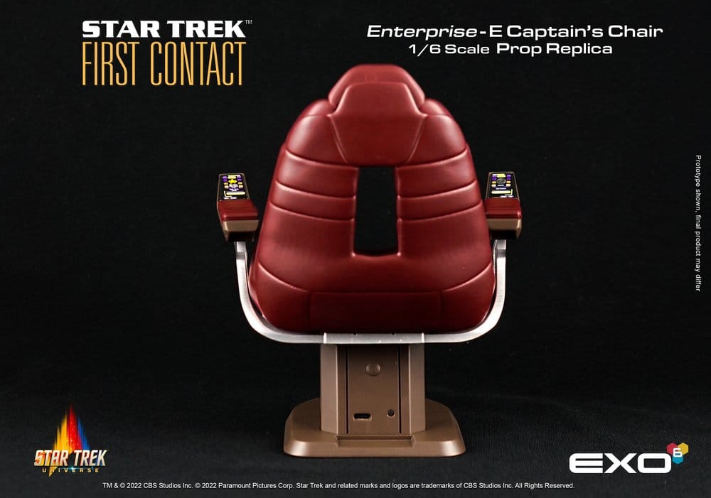 Star Trek: First Contact Replica 1/6 Captain's Chair 15 cm