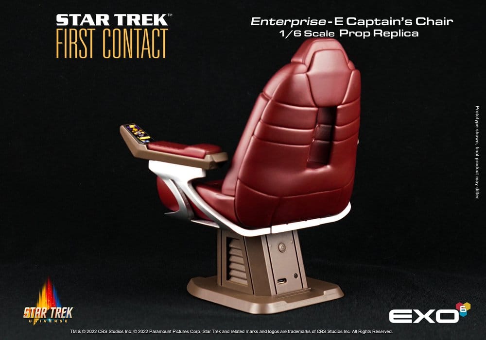 Star Trek: First Contact Replica 1/6 Captain's Chair 15 cm