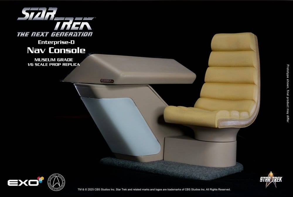 Star Trek: The Next Generation Replica 1/6 Enterprise-D Bridge Consoles Set