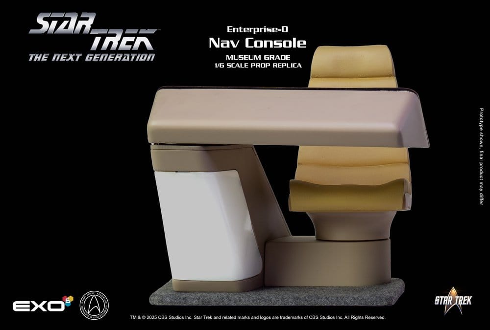 Star Trek: The Next Generation Replica 1/6 Enterprise-D Bridge CONN Console