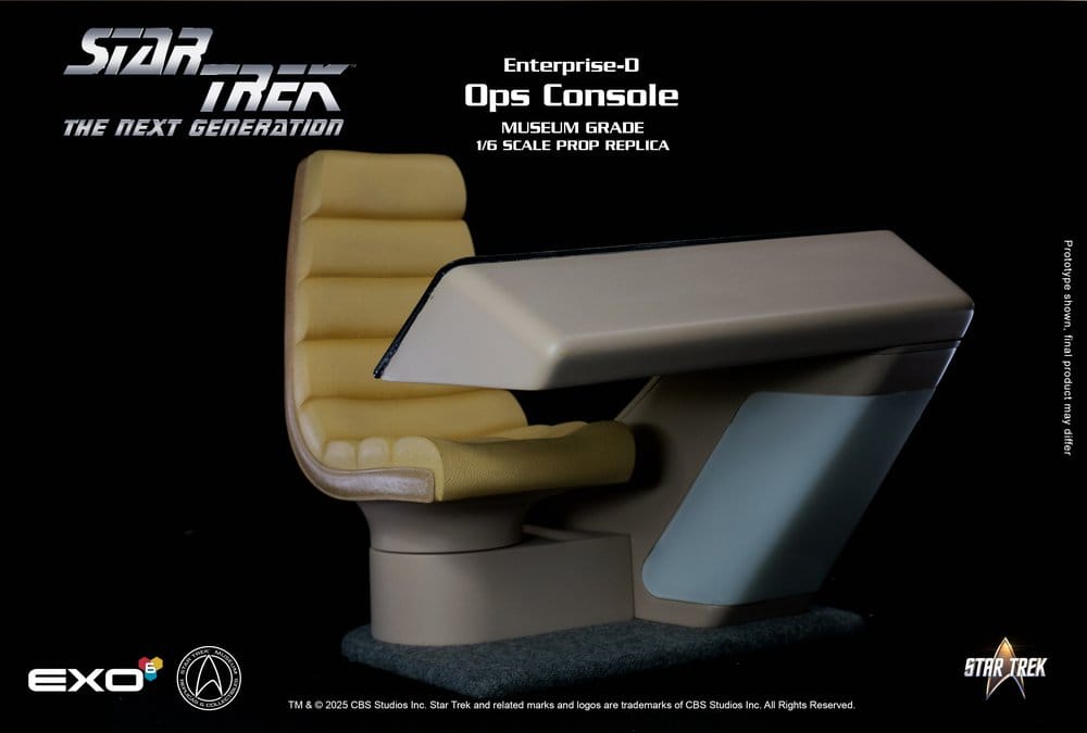 Star Trek: The Next Generation Replica 1/6 Enterprise-D Bridge OPS Console