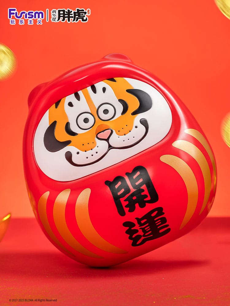 I Am Not Fat Tiger Statue 1/7 Alexander the Tiger Dharuma 20 cm