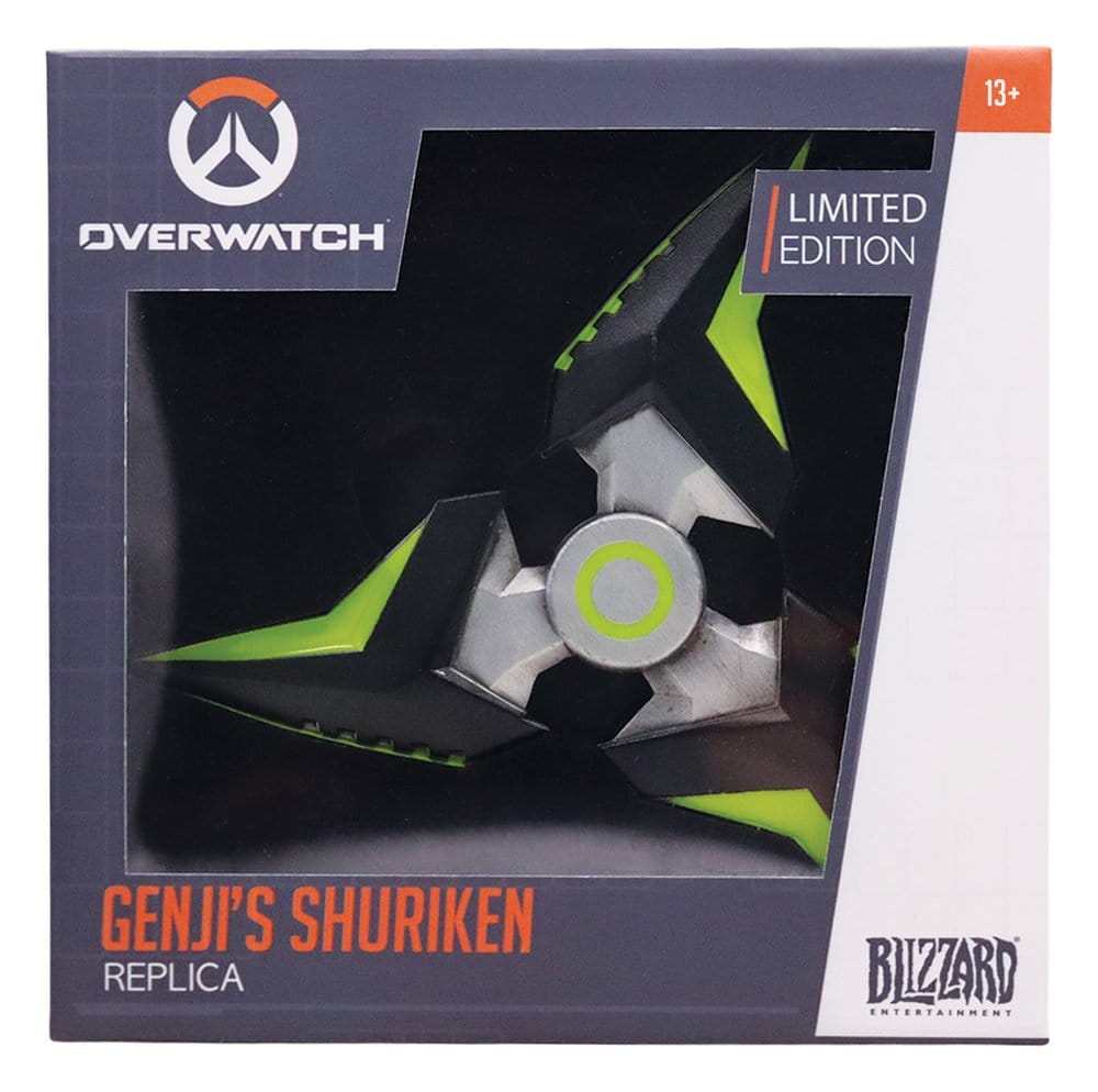 Overwatch Replica Genji's Shuriken Limited Edition 10 x 10 x 2 cm