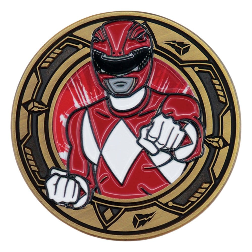 Power Rangers Collectable Coin Red Ranger Limited Edition