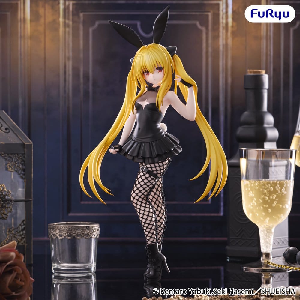 To Love Ru Darkness BiCute Bunnies PVC Figure Konjiki no Yami 26 cm