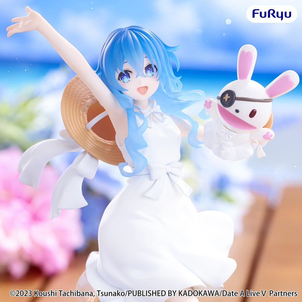 Date A Live V Summer Dress PVC Figure Yoshino 21 cm