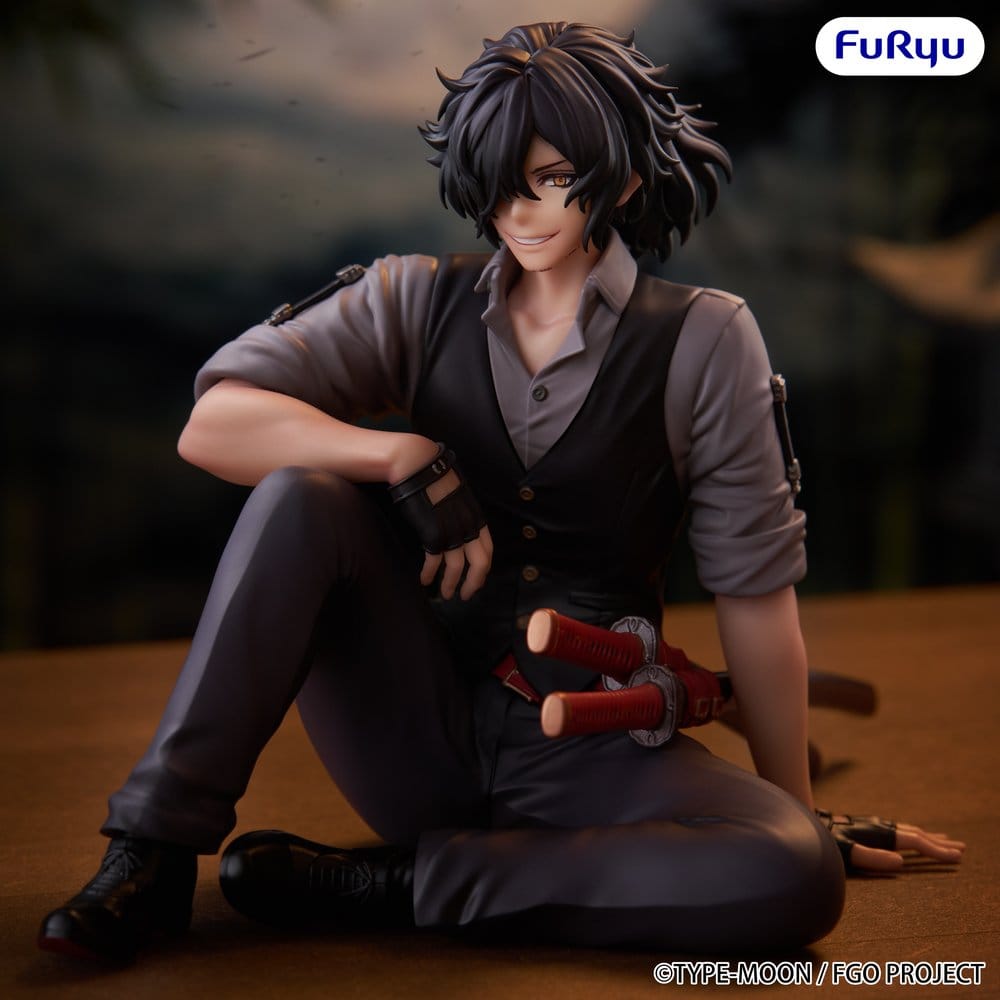 Fate/Grand Order Noodle Stopper PVC Figure Assassin Izou Okada Awesome Dapper Suit 9 cm