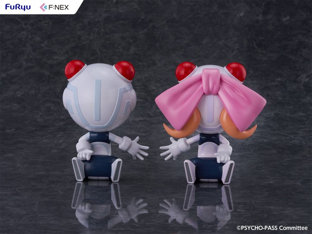 Psycho-Pass: Providence F:NEX PVC Figures 2-Pack Komissa Taro & Komissa Hanako 15 cm