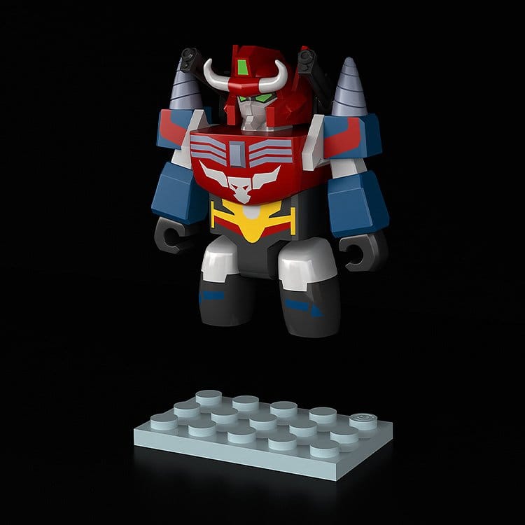 The Brave Fighter of Legend Da-Garn Brickroid Action Figure Land Bison 5 cm