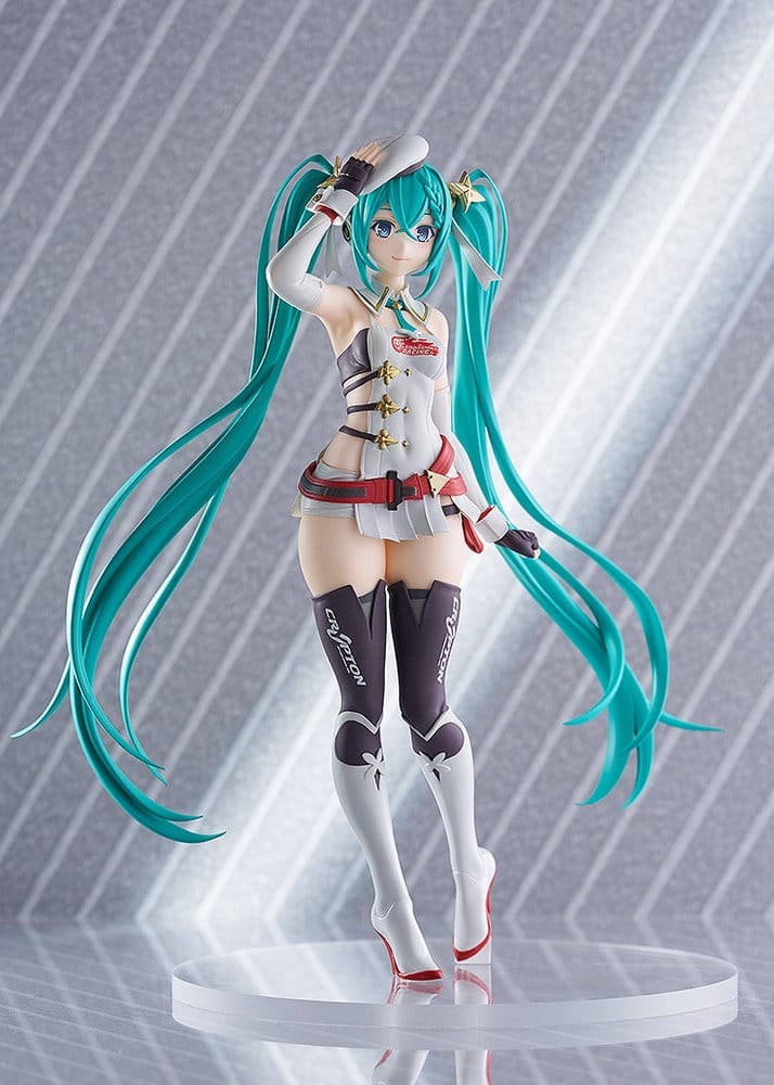 Hatsune Miku GT Project Pop Up Parade PVC Figure Racing Miku: 2023 Ver. 17 cm