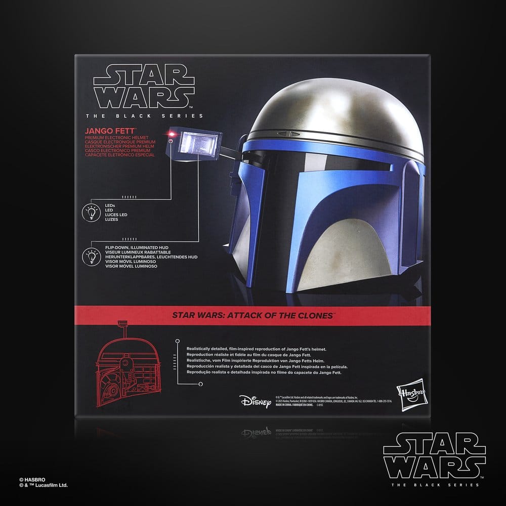 Star Wars Episode II Black Series Electronic Helmet Jango Fett