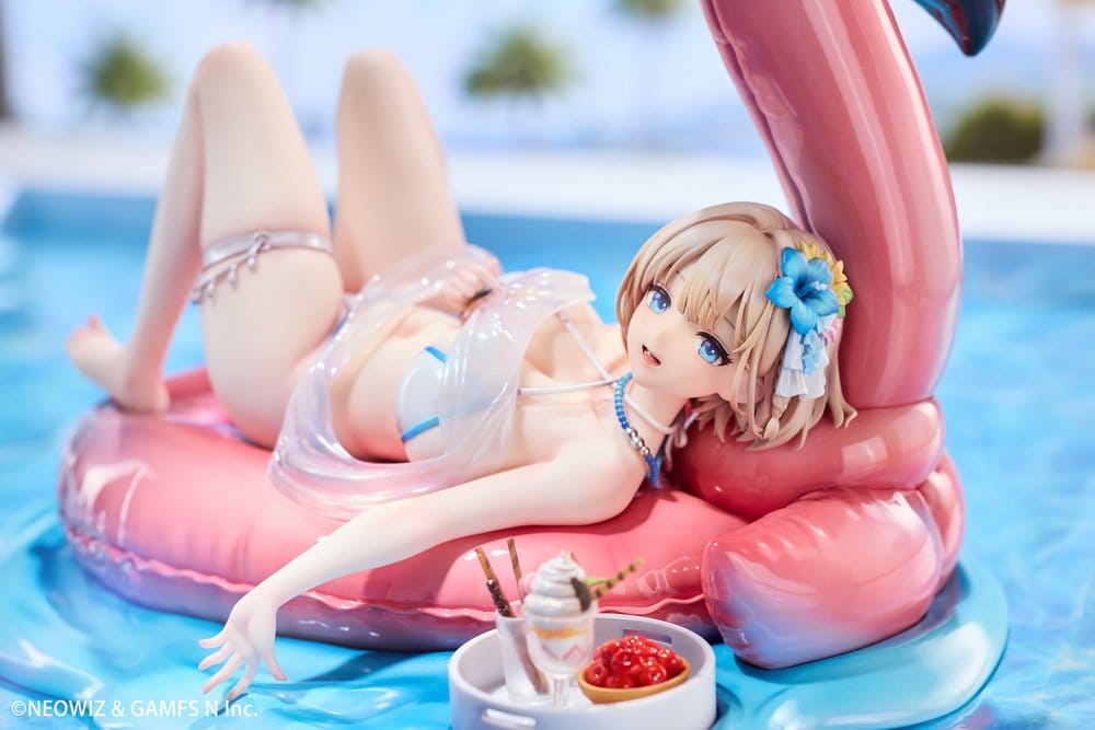 Brown Dust 2 PVC Figure 1/7 Hot Summer Dream Justia 16 cm