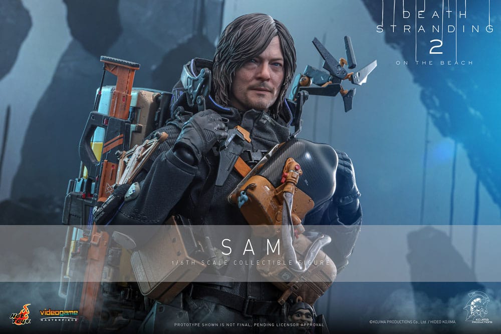 Death Stranding 2: On the Beach Videogame Masterpiece Action Figure 1/6 Sam 31 cm