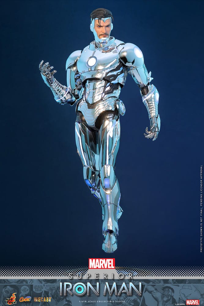 Marvel Comic Diecast Masterpiece Action Figure 1/6 Superior Iron Man 32 cm
