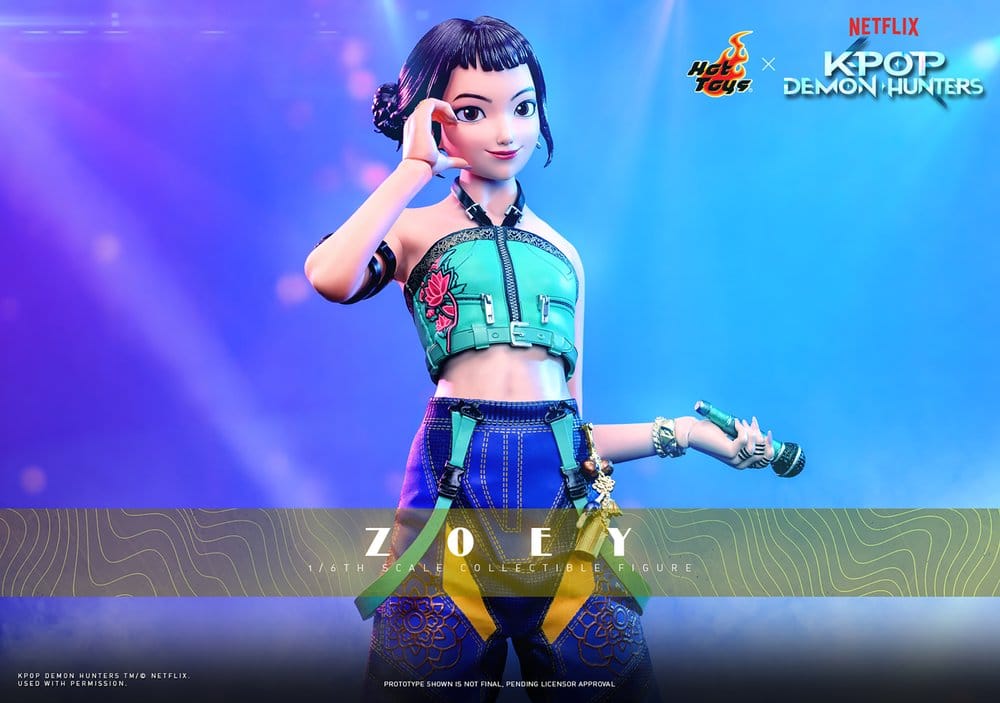 KPop Demon Hunters Action Figure 1/6 Zoey 27 cm
