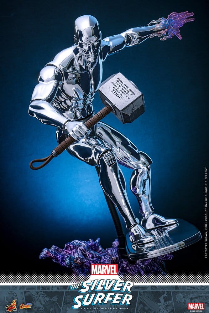 Marvel Action Figure 1/6 Silver Surfer 32 cm