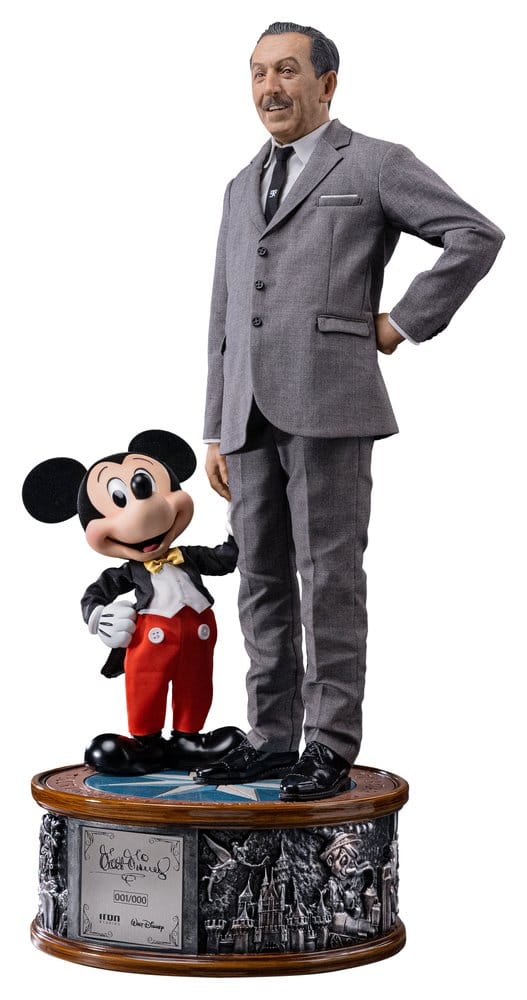 Disney Classics Legacy Replica Statue 1/4 Walt Disney & Mickey Mouse 59 cm