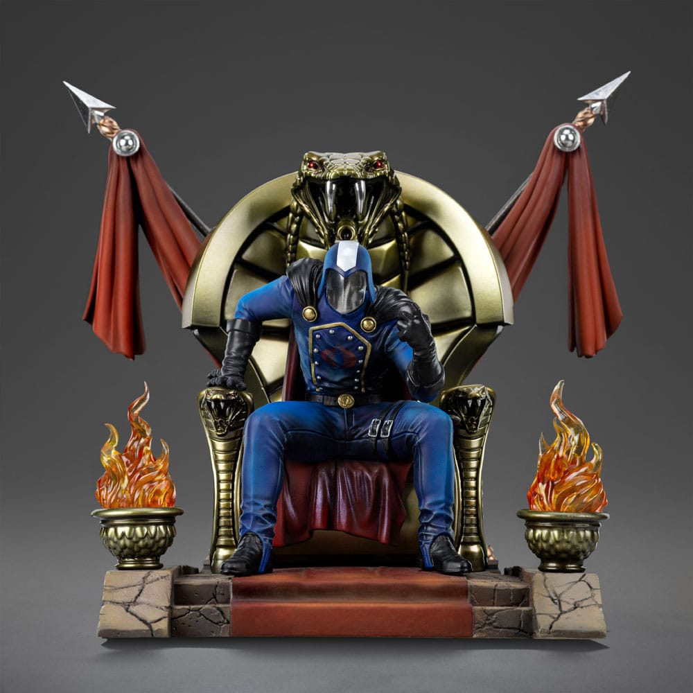 GI Joe Art Scale Statue 1/10 Cobra Commander 25 cm