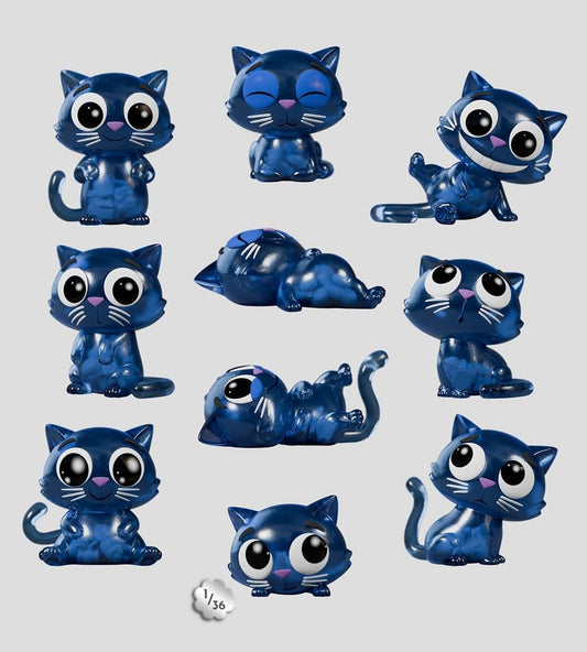 Cat Scans Mini Figures S1 6 cm Blind Box Display (9)