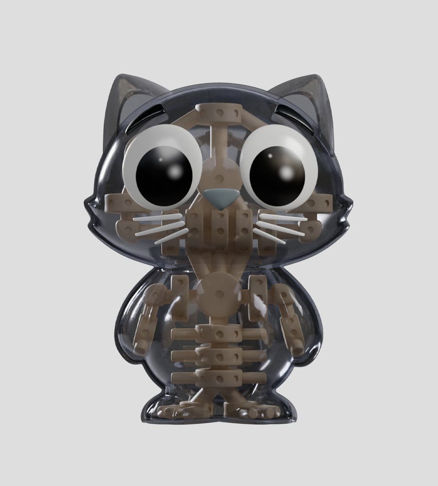 Cat Scans Mini Figures S2 Bare Bones 6 cm Blind Box Display (6)