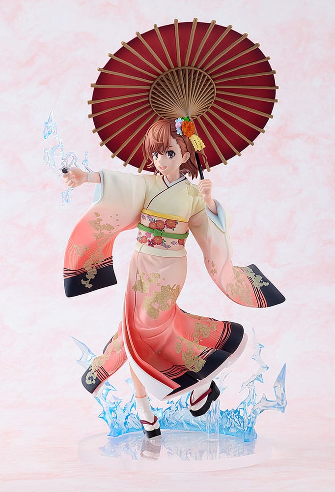 1/7 A Certain Scientific Railgun T: Mikoto Misaka Furisode Kimono ver.