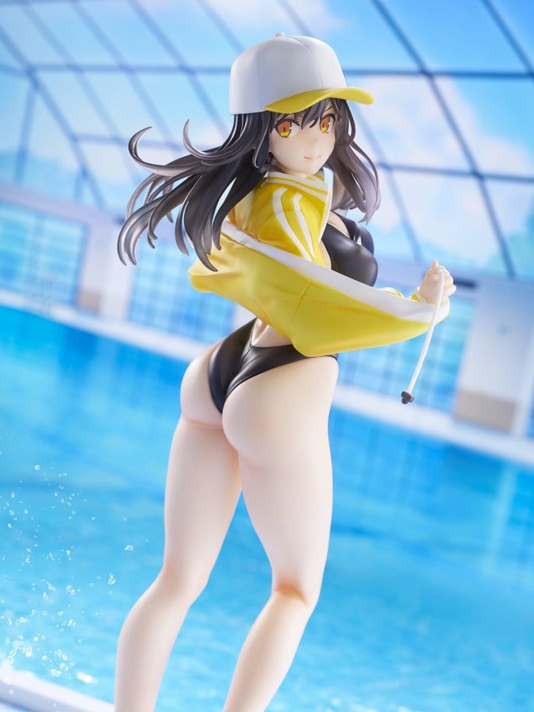KoiKoi Sakura PVC Figure 1/6 Kyou kara Suieibu Komon no Tama-chan Sensei 27 cm