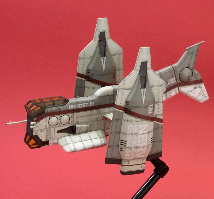 Evangelion: 3.0 Plastic Model Kit 1/100 Vertical Take-Off & Landing Aircraft YAGR-N101 (Reproduction) 19 cm