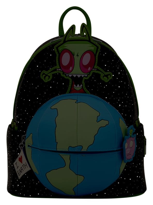 Nickelodeon by Loungefly Mini Backpack Invader Zim Glow