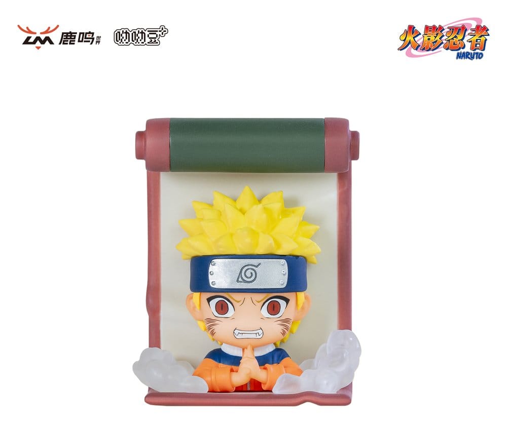 Naruto 3D Magnet Secret Ninja Scroll Series Blind Box Display (12)