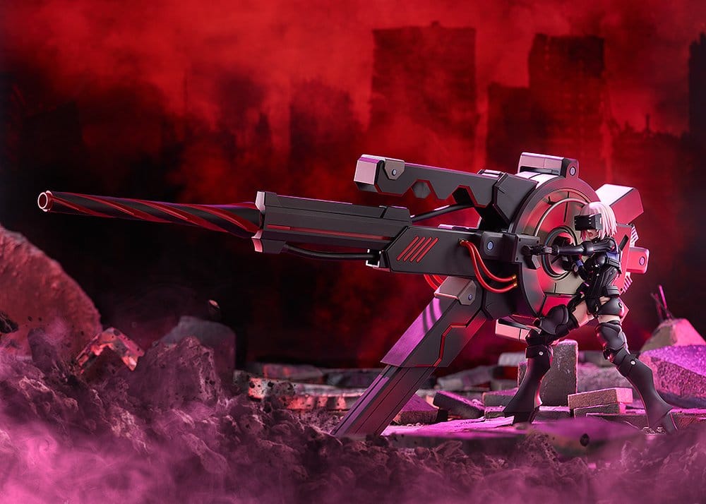 Fate/Grand Order Plamatea Plastic Model Kit Shielder/Mash Kyrielight (Ortinax) Black Barrel Edition 17 cm