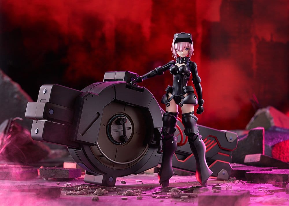 Fate/Grand Order Plamatea Plastic Model Kit Shielder/Mash Kyrielight (Ortinax) Black Barrel Edition 17 cm