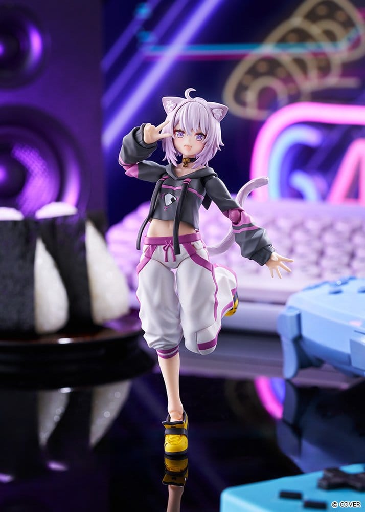 Hololive Production figma Action Figure Nekomata Okayu 14 cm