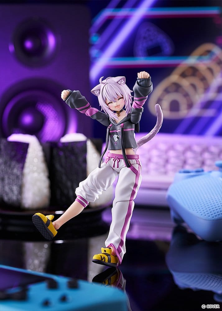 Hololive Production figma Action Figure Nekomata Okayu 14 cm