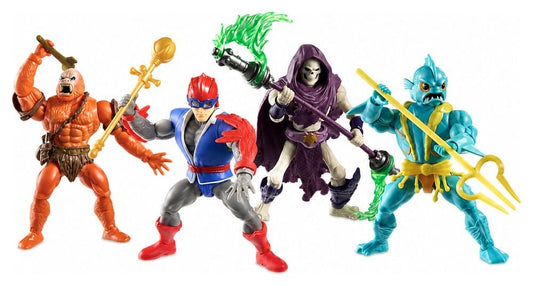 Masters of the Universe Origins Action Figure 4-Pack Battle for Subternia 14 cm