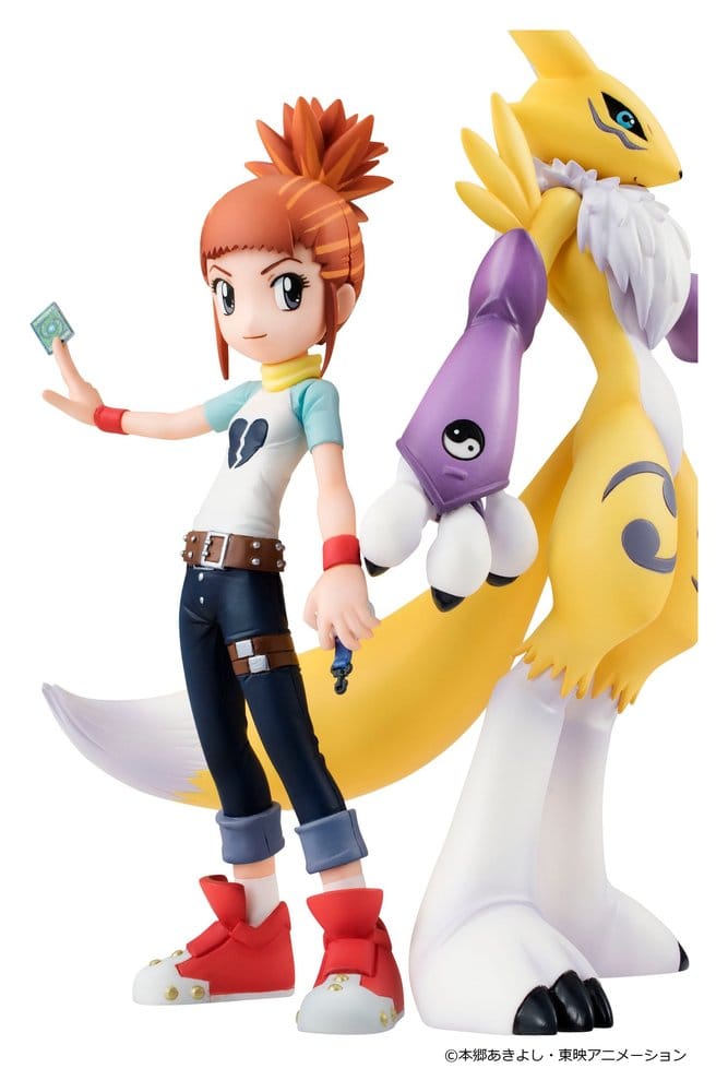 Digimon Tamers G.E.M. Series PVC Figure Renamon & Ruki Makino 13 cm (Repeat)