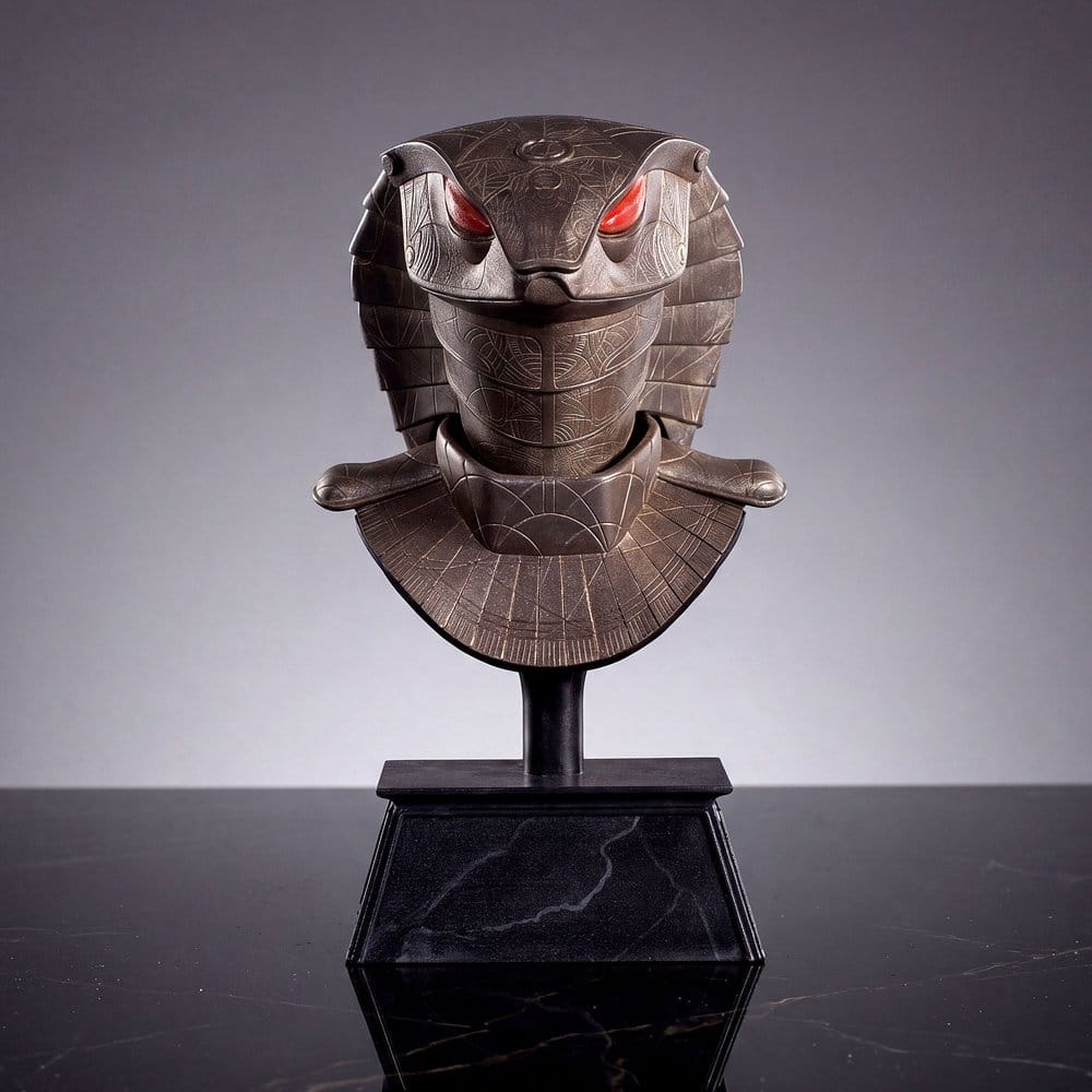 Stargate Desktop Replica Helmet Replica Serpent Guard Helmet Apophis 15 cm